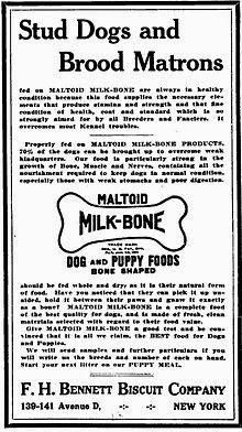 Milk Bone reklám_Forrás: inthevintagekitchen.fils.wordpress.com